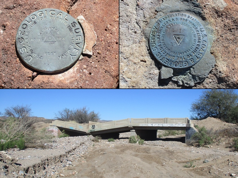 Blair Benchmark, Hog Mountain, Arizona