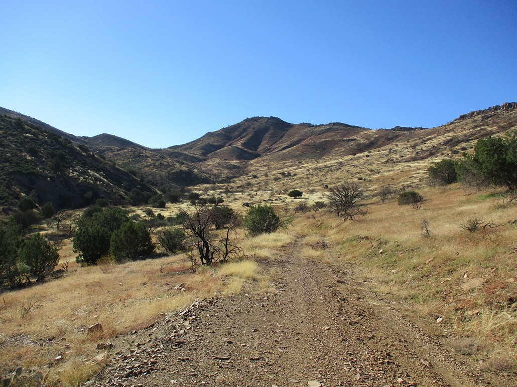 Blair Benchmark, Hog Mountain, Arizona