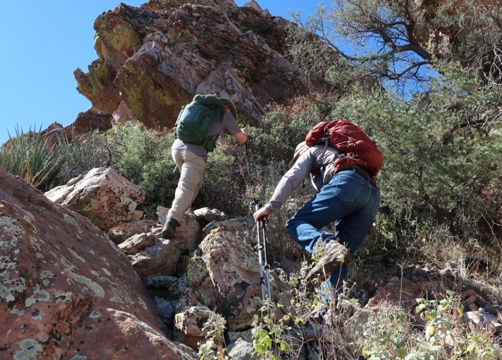 Blair Benchmark, Hog Mountain, Arizona