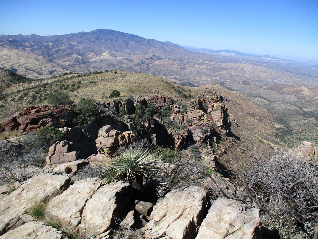 Blair Benchmark, Hog Mountain, Arizona