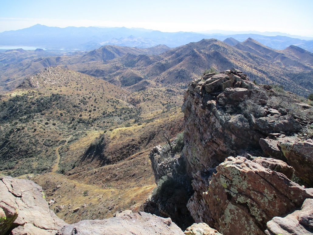 Blair Benchmark, Hog Mountain, Arizona