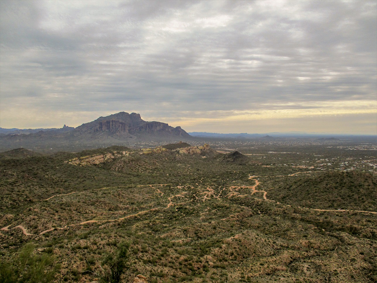Bulldog Canyon Peaks, Arizona