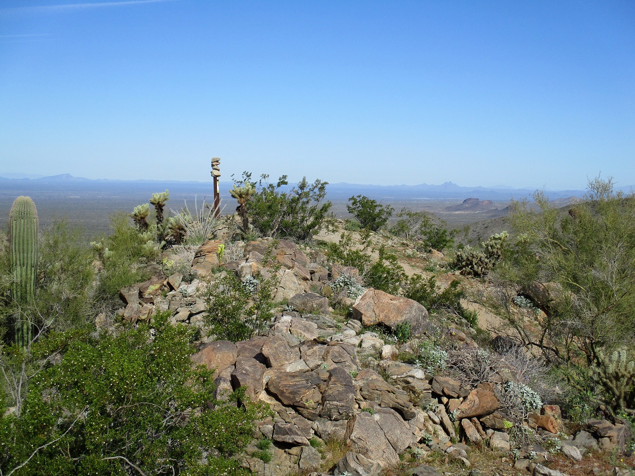 Pyrite Summit Skyline, Arizona