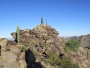 White Benchmark Skyline, Arizona