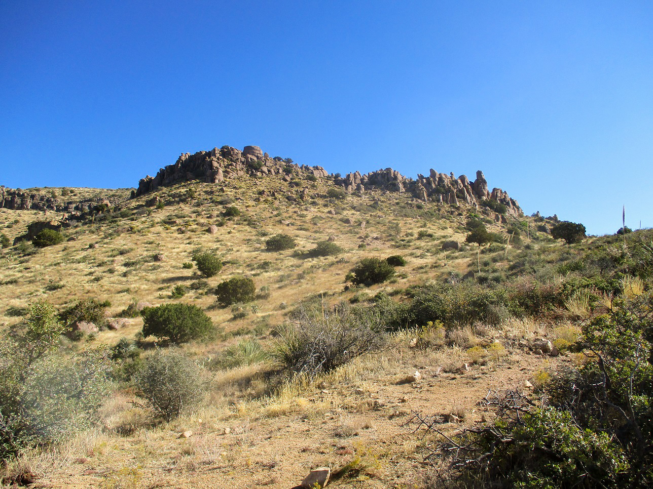 Rockinstraw Mountain, Arizona --- Peakbagging, Highpoints and Mountains ...
